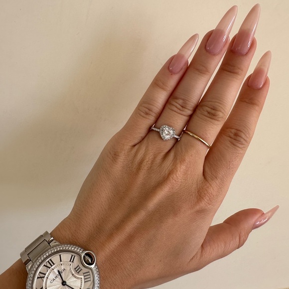 Diamond Heart Ring - Picture 5 of 6